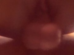 I wet my pussy jumping on my daddy's cock