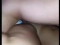 wife with cute pussy takes big cock, hubby goes next