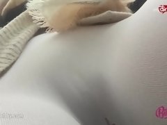 MyDirtyHobby - Teen rubbing her pussy on her bike!